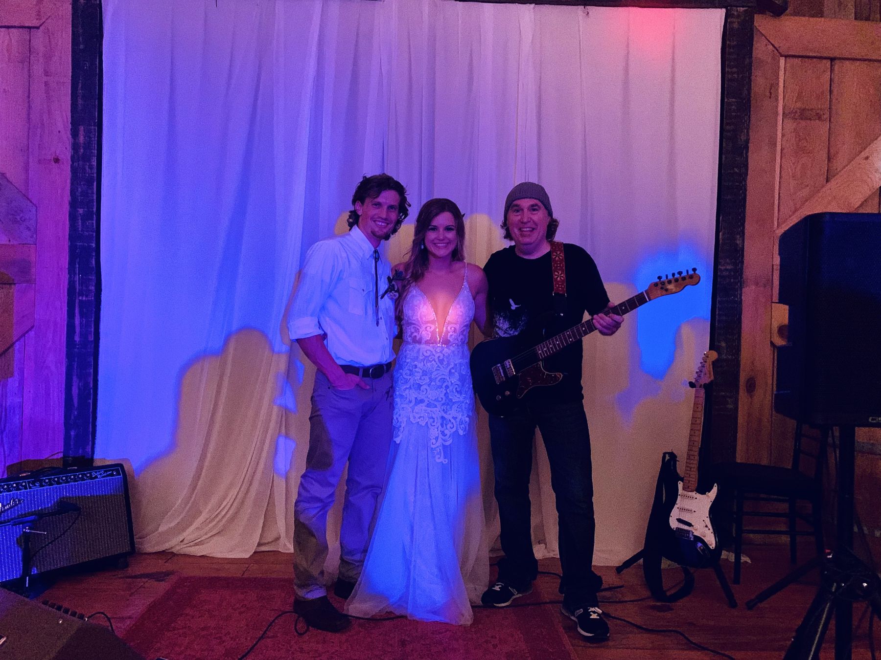 Playing a wedding